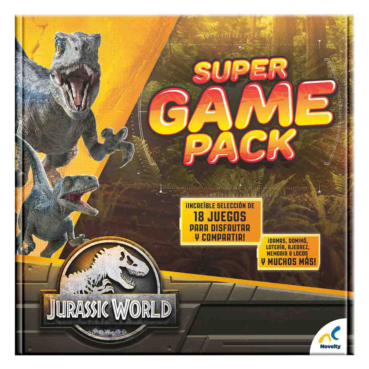 Súper Pack de Juegos Jurassic World