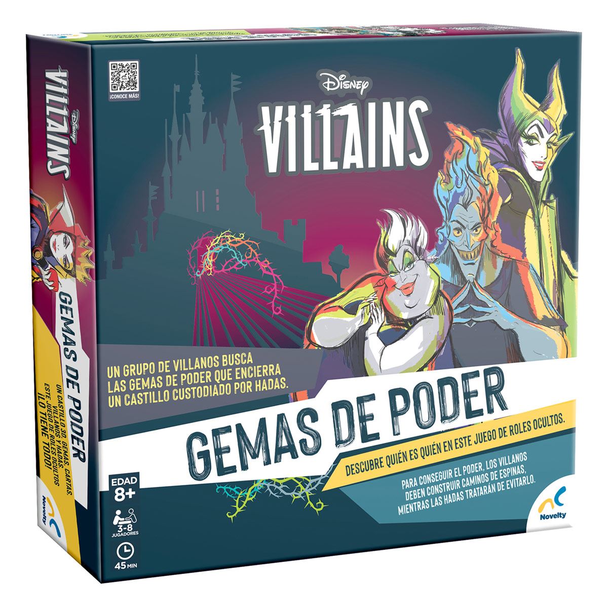 Juego de Estrategia Gemas de Poder Disney Villains