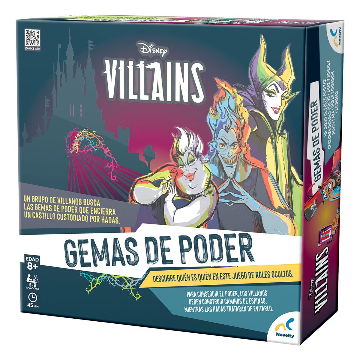 Juego de Estrategia Gemas de Poder Disney Villains