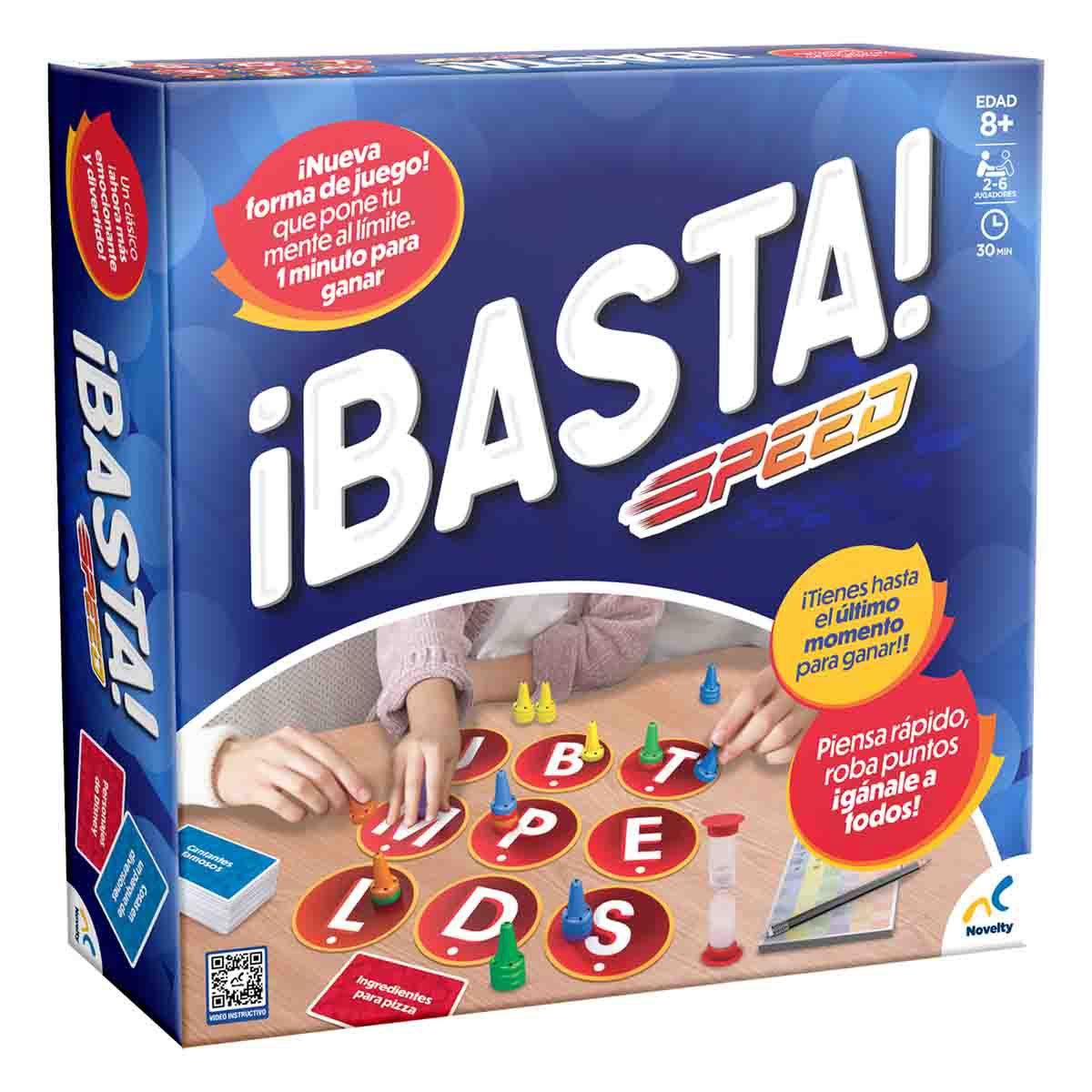 Juego de mesa en Familia Basta Speed