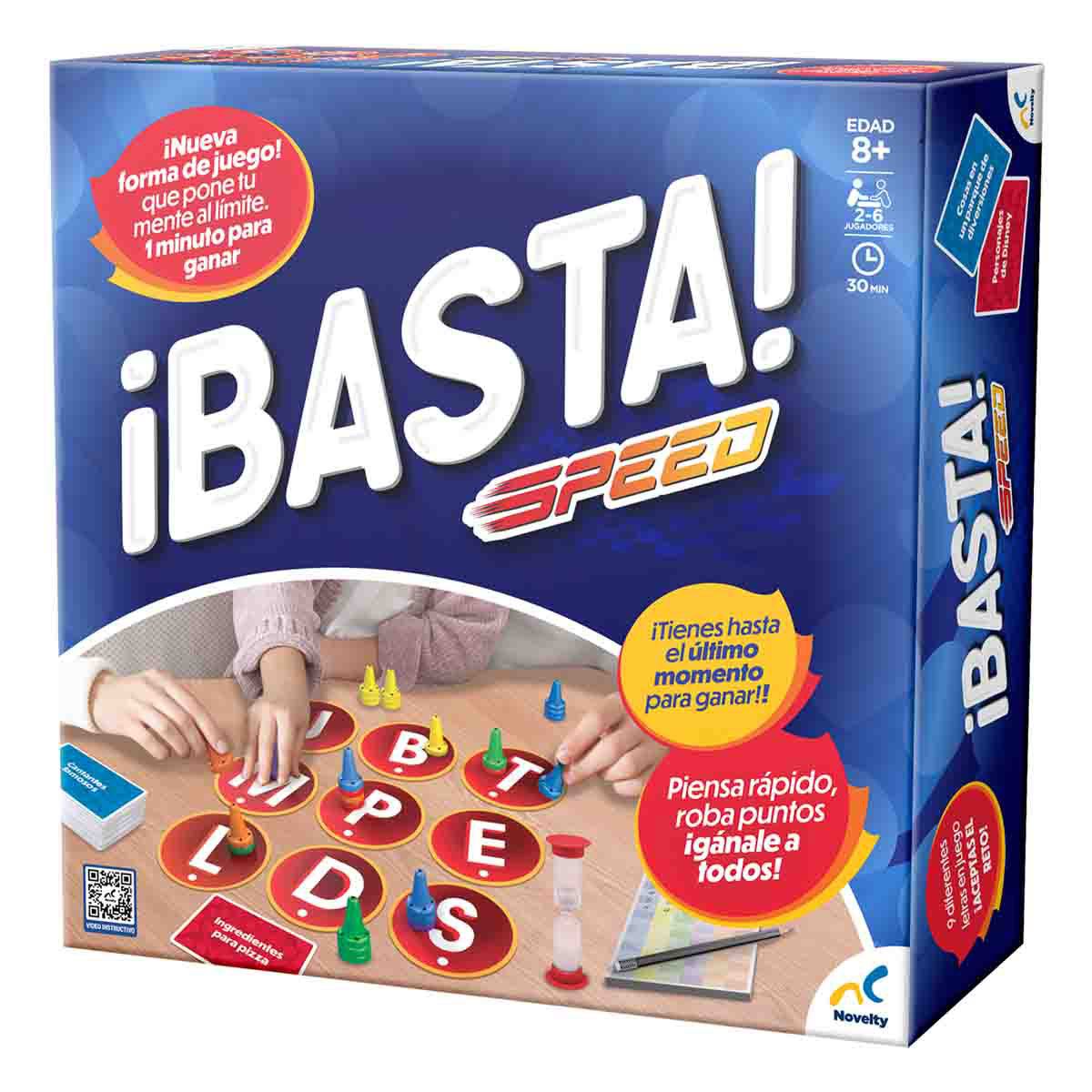 Juego de mesa en Familia Basta Speed