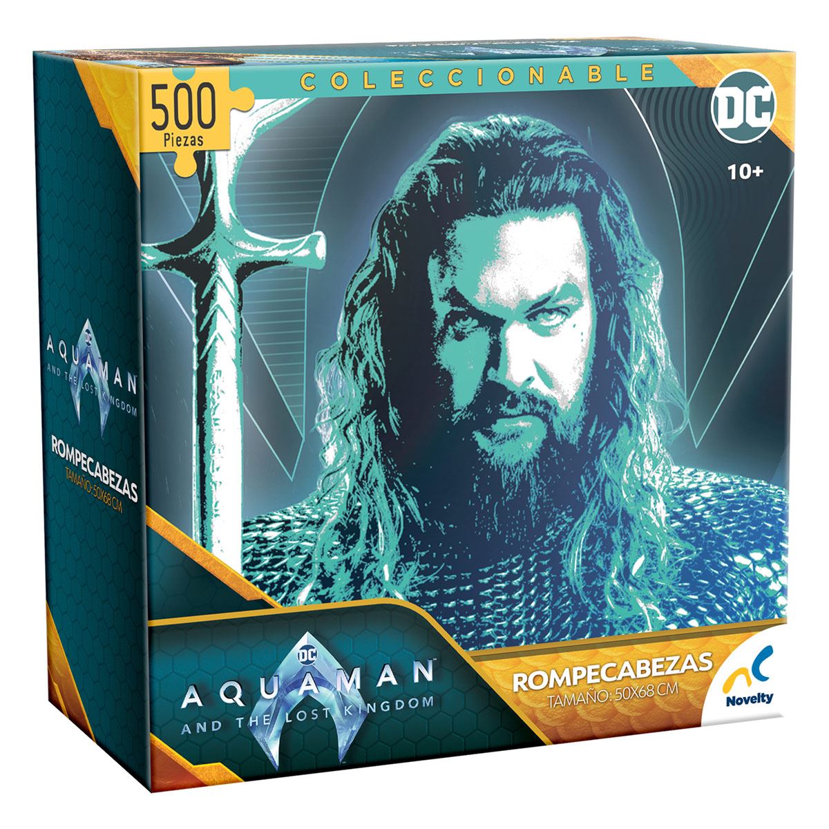 Rompecabezas Coleccionable Aquaman 500 piezas