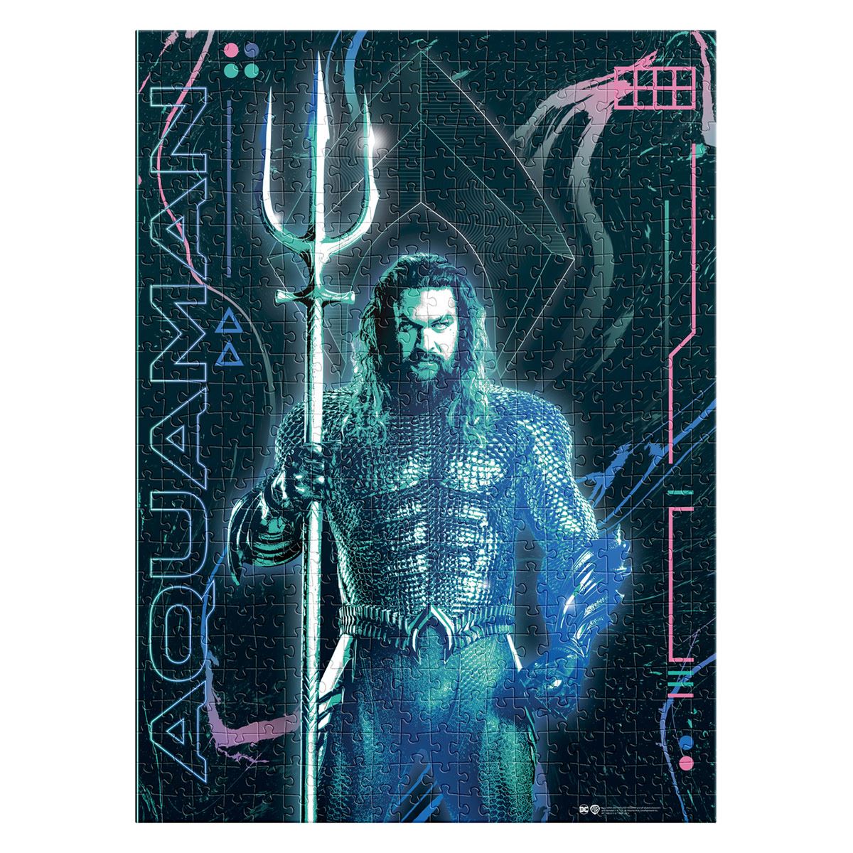 Rompecabezas Coleccionable Aquaman 500 piezas