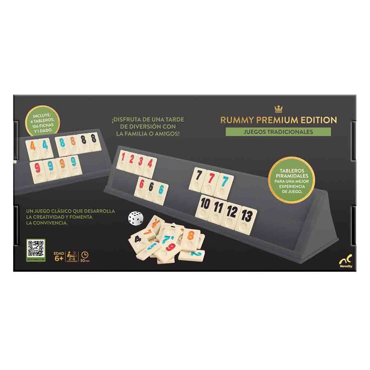 Juego de Mesa Rummy Premium Edition