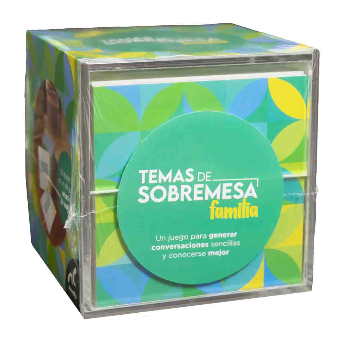 Juego de Cartas Temas de Sobremesa Familia