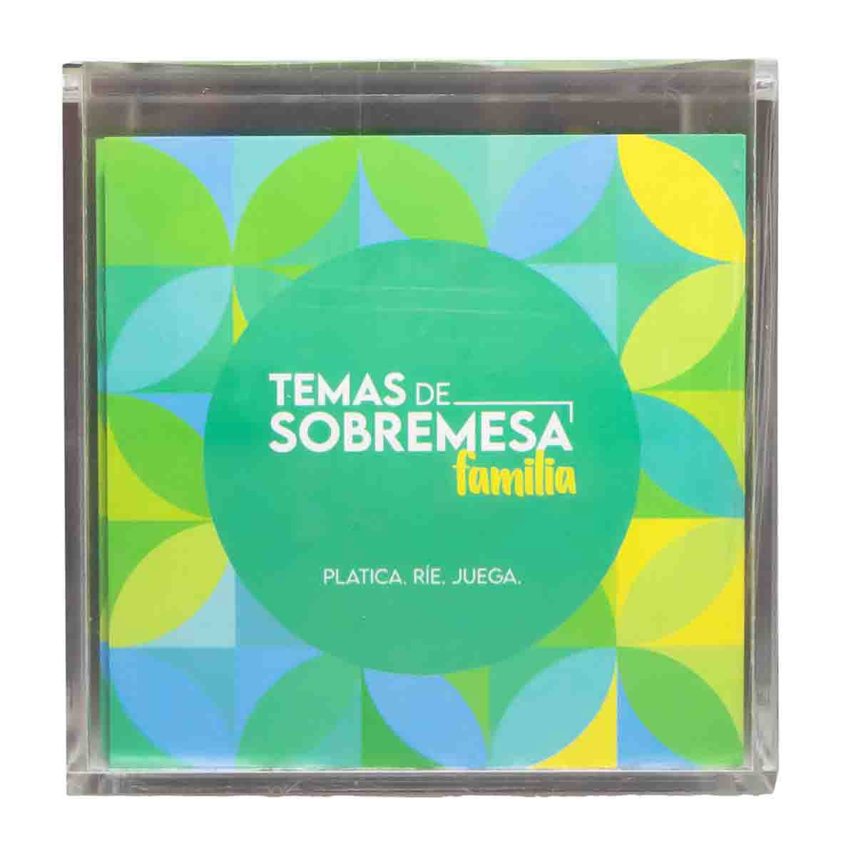 Juego de Cartas Temas de Sobremesa Familia