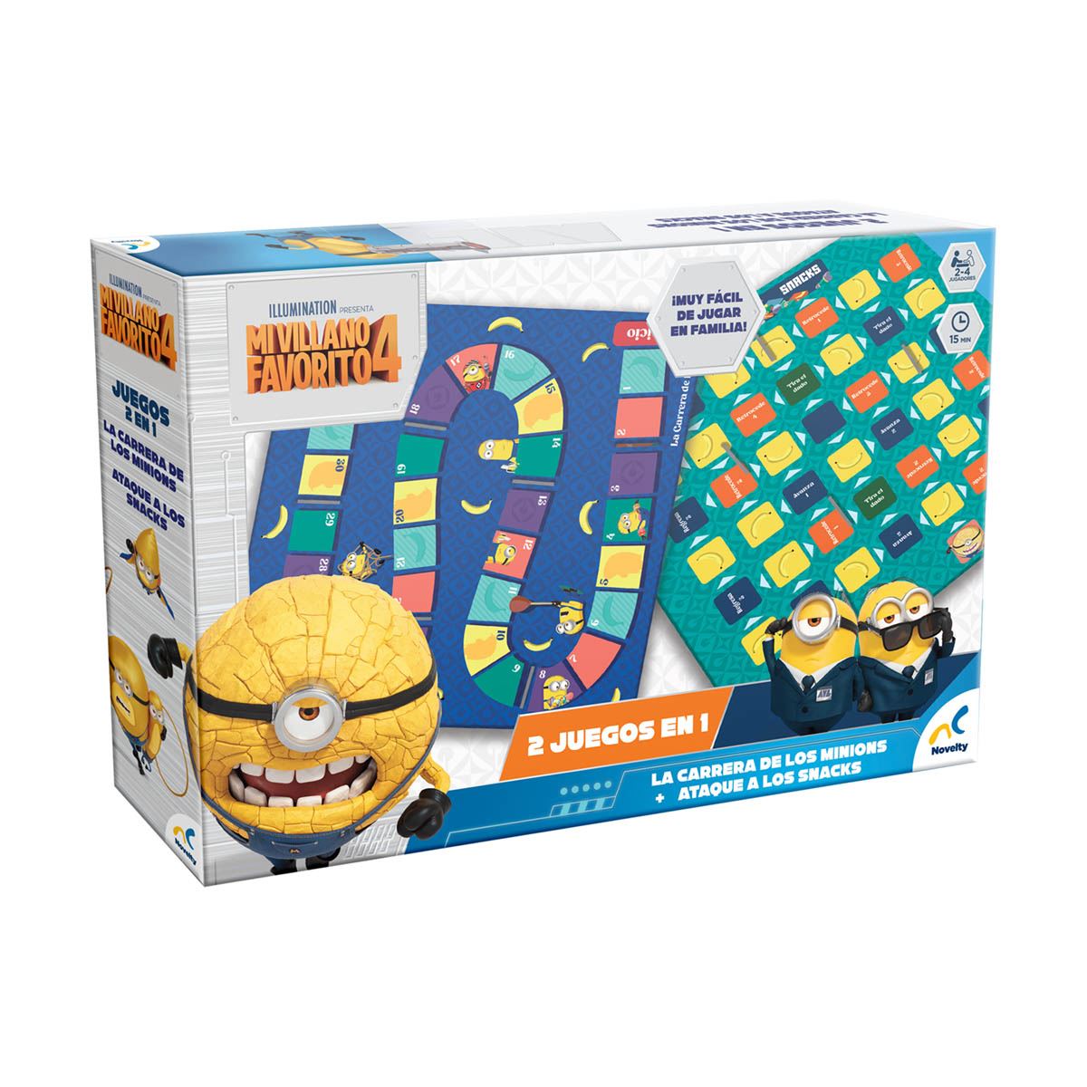 Juego de Mesa 2 en 1 Mi Villano Favorito Novelty