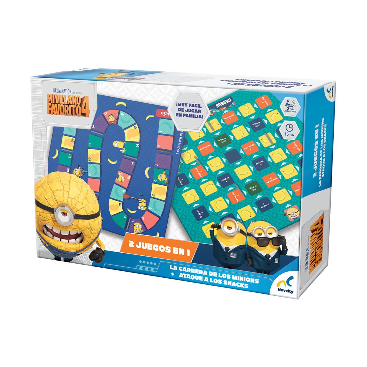 Juego de Mesa 2 en 1 Mi Villano Favorito Novelty