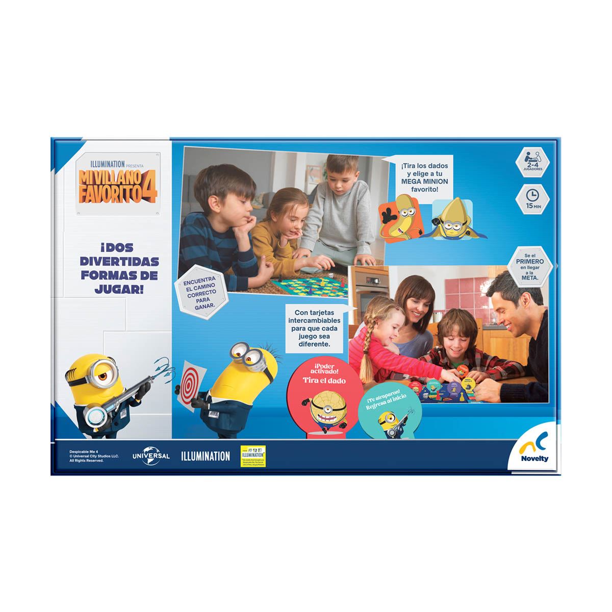 Juego de Mesa 2 en 1 Mi Villano Favorito Novelty