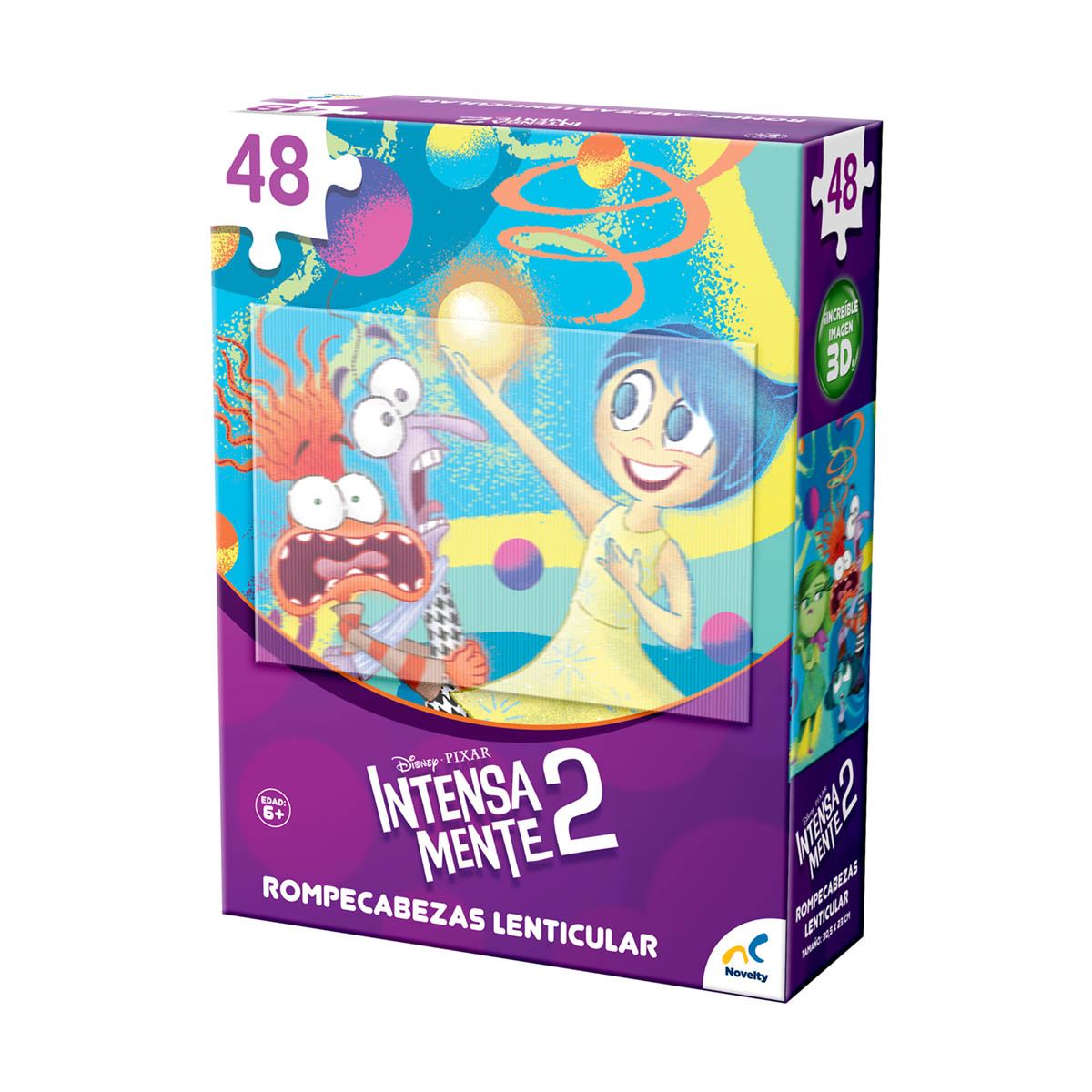 Rompecabezas Lenticular Intensamente 2 Novelty