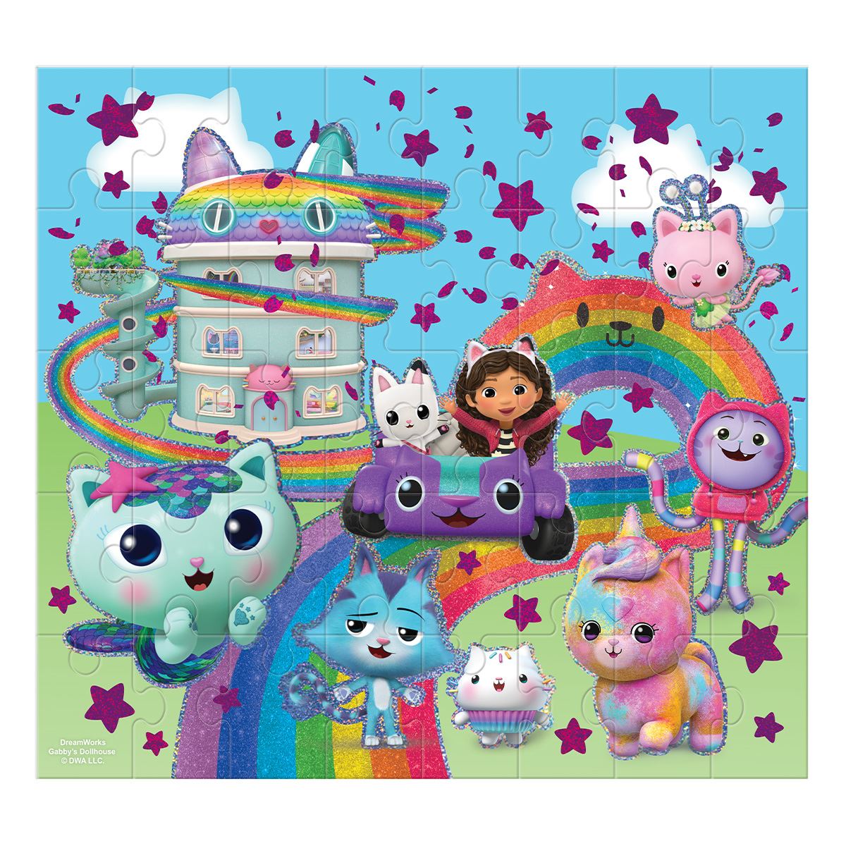 Rompecabezas Infantil Arma y Juega Gabby’s Dollhouse Novelty