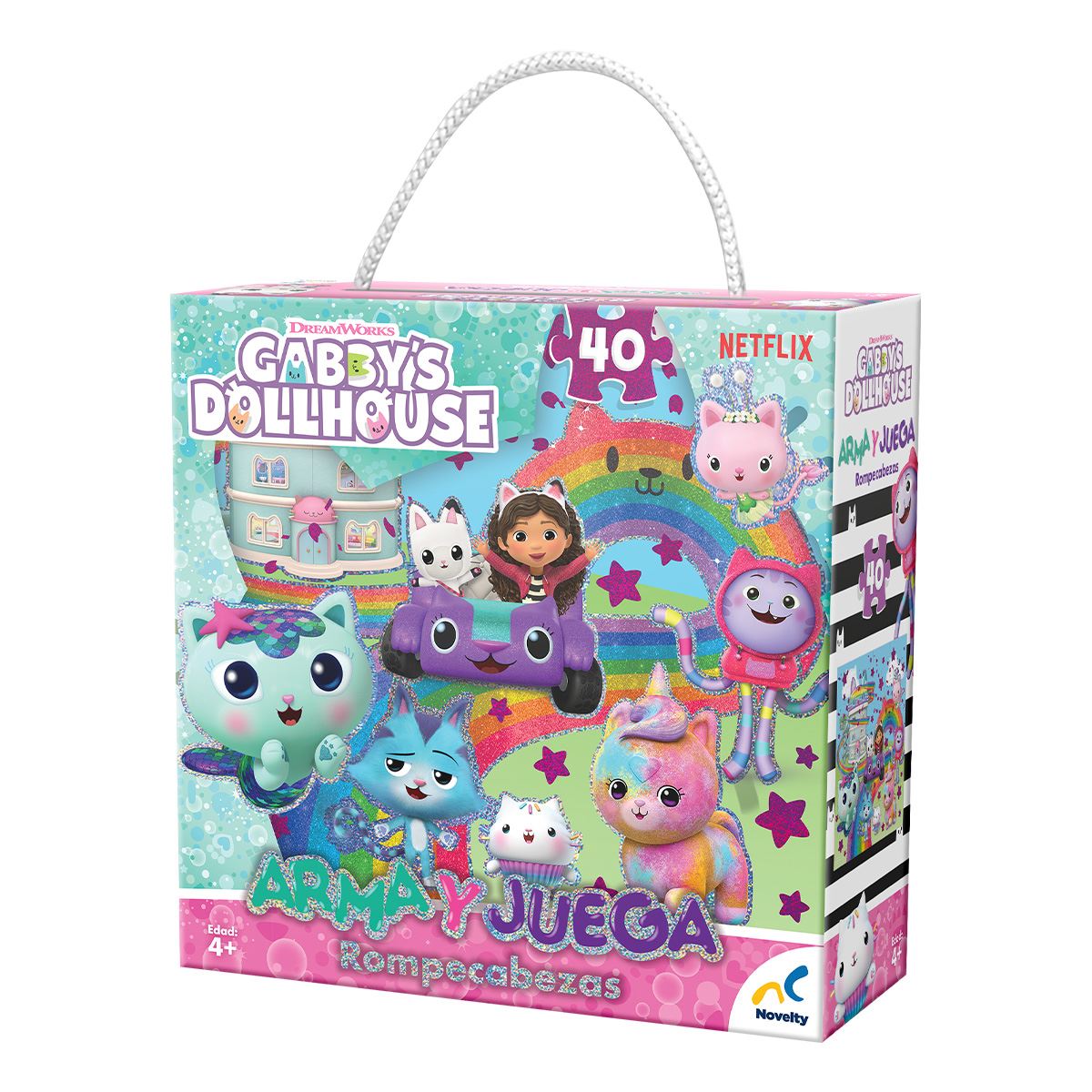 Rompecabezas Infantil Arma y Juega Gabby’s Dollhouse Novelty