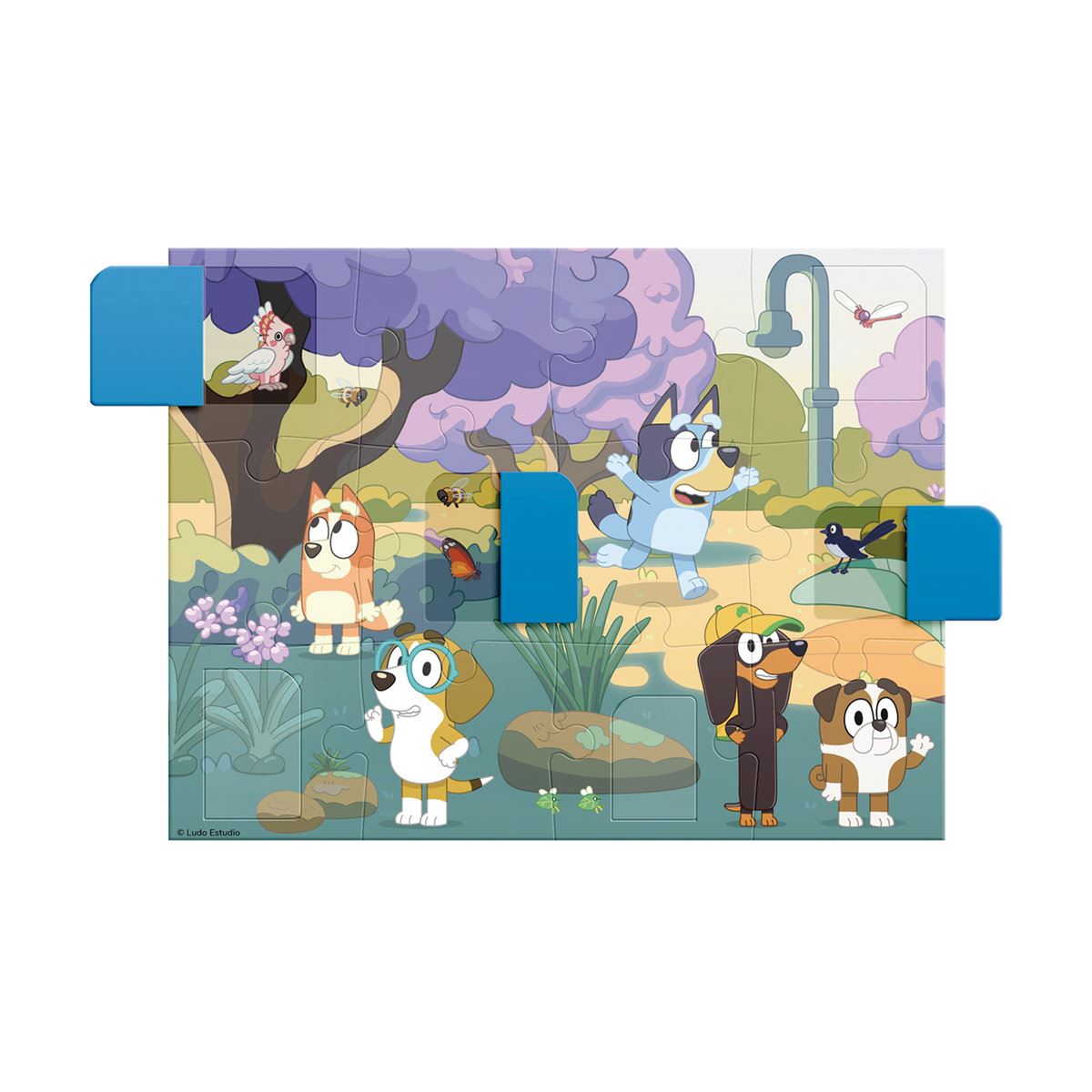 Rompecabezas Arma y Descubre Bluey