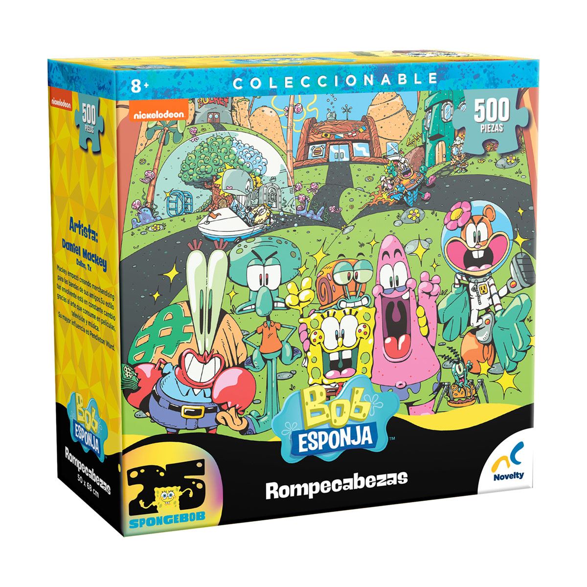 Rompecabezas Coleccionable Bob Esponja A 500 pzs