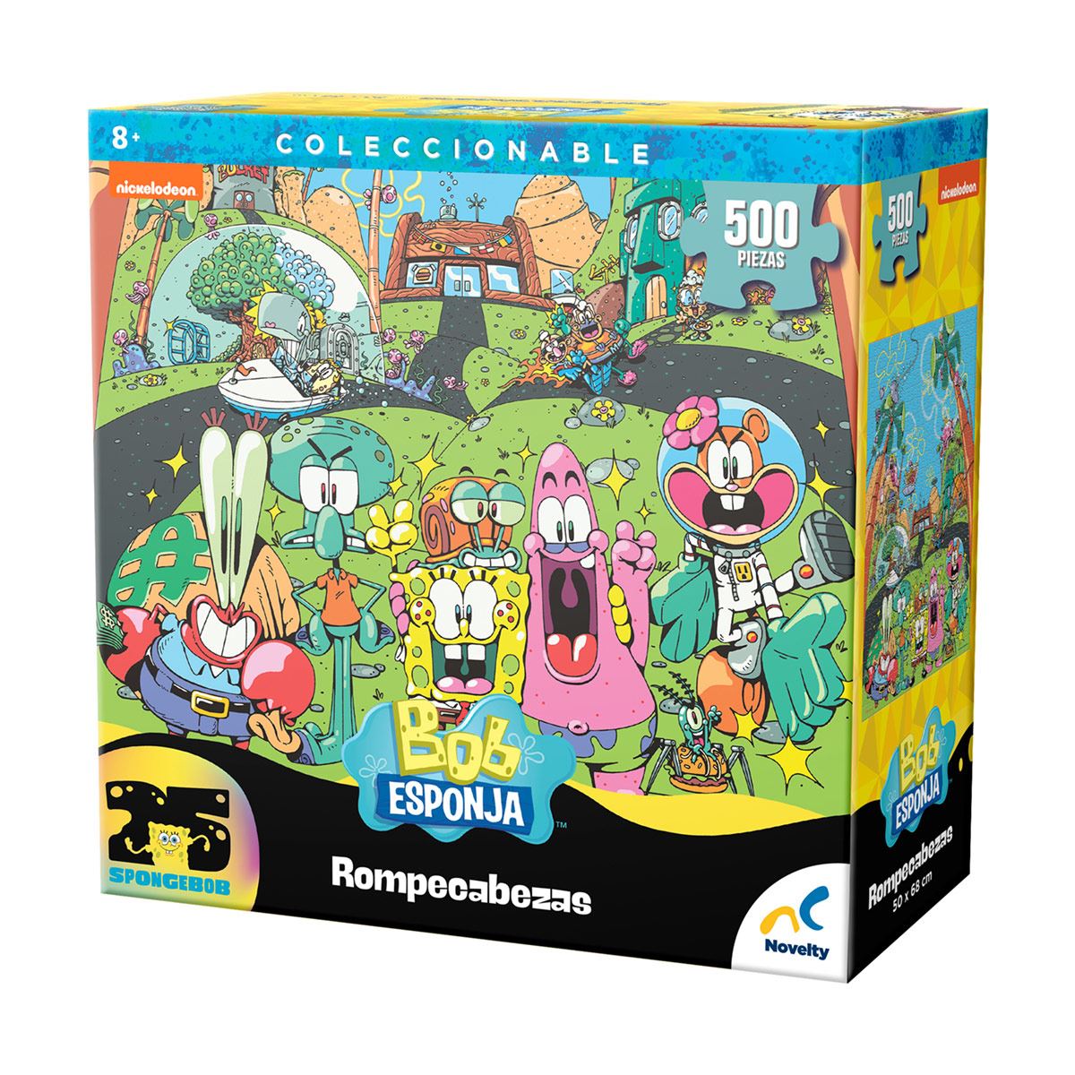 Rompecabezas Coleccionable Bob Esponja A 500 pzs