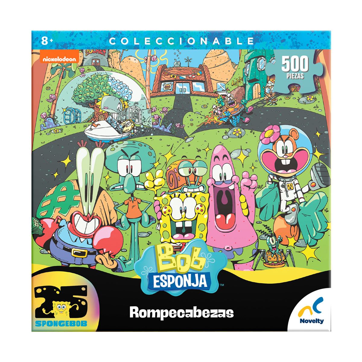 Rompecabezas Coleccionable Bob Esponja A 500 pzs