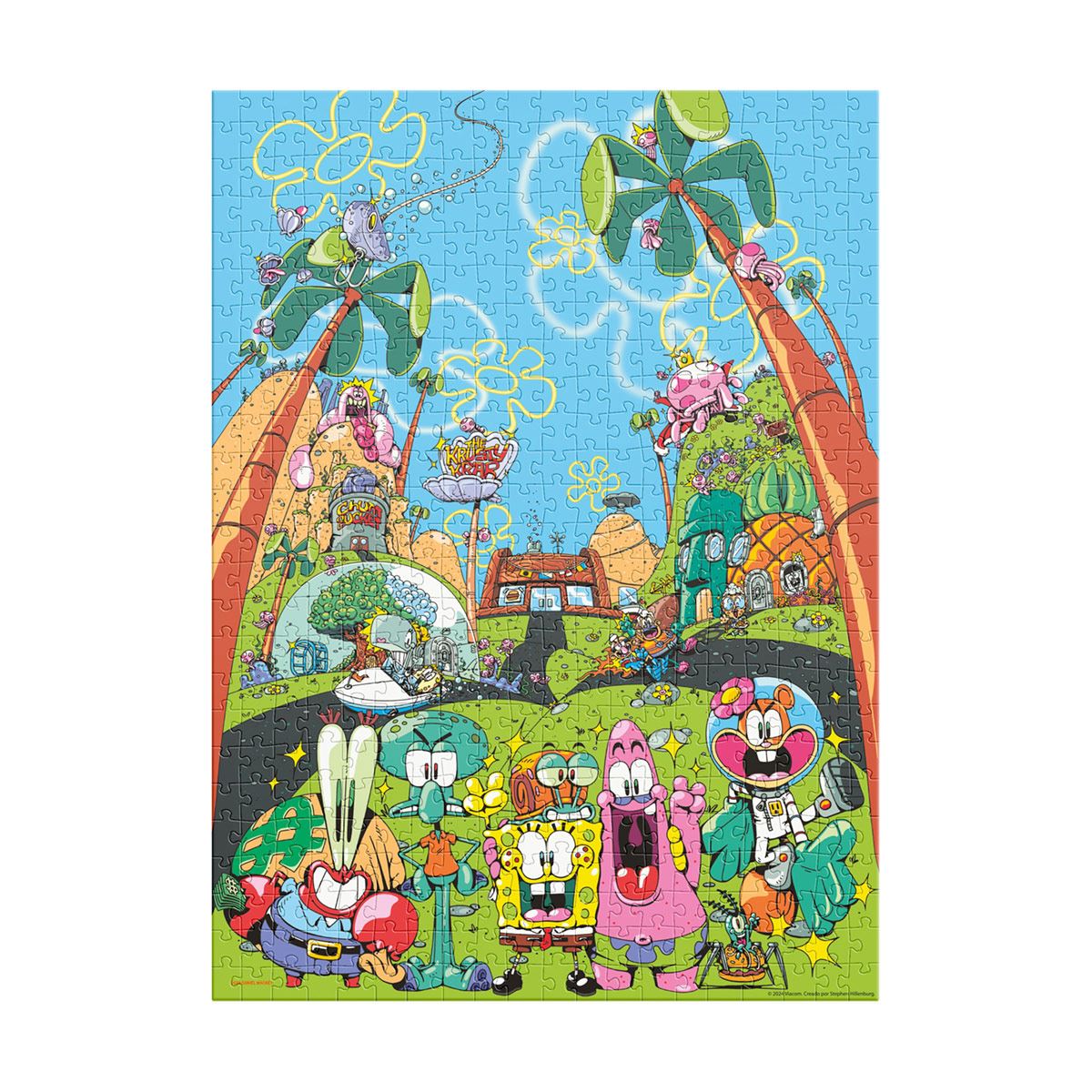 Rompecabezas Coleccionable Bob Esponja A 500 pzs