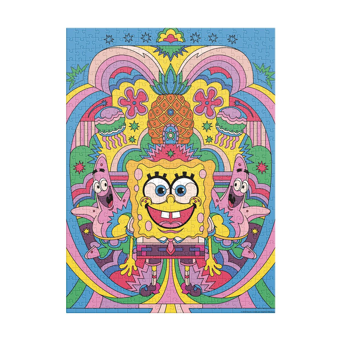 Rompecabezas Coleccionable Bob Esponja B 500 pzs