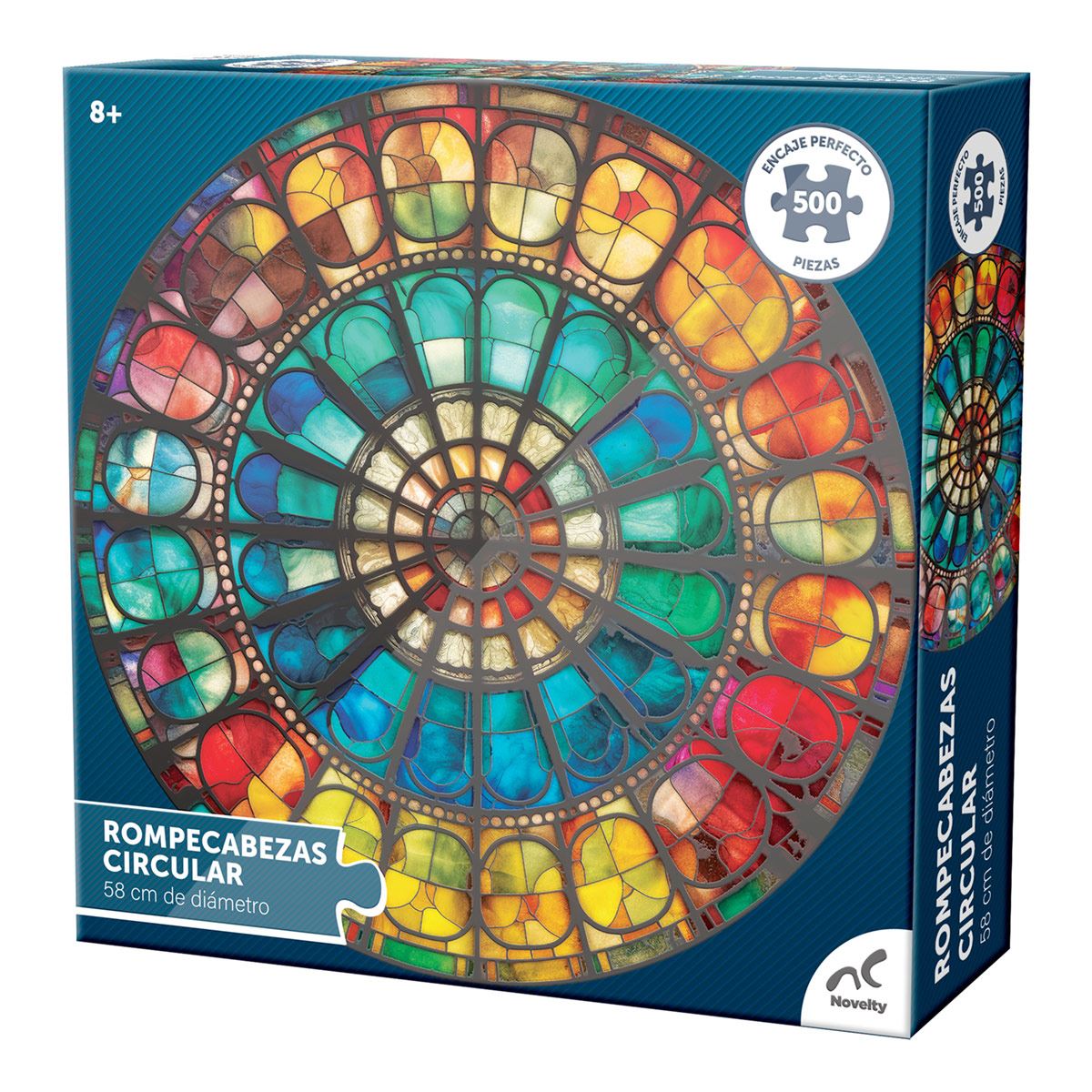 Rompecabezas Circular Vitrales
