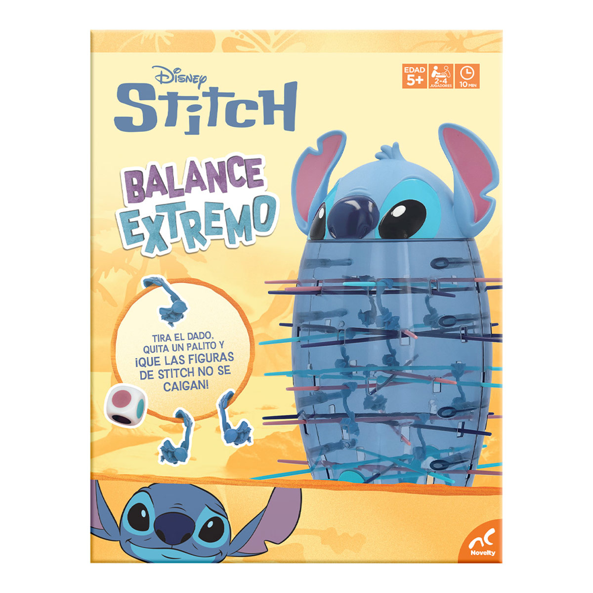 Juego de mesa Monos Locos Stitch NOVELTY
