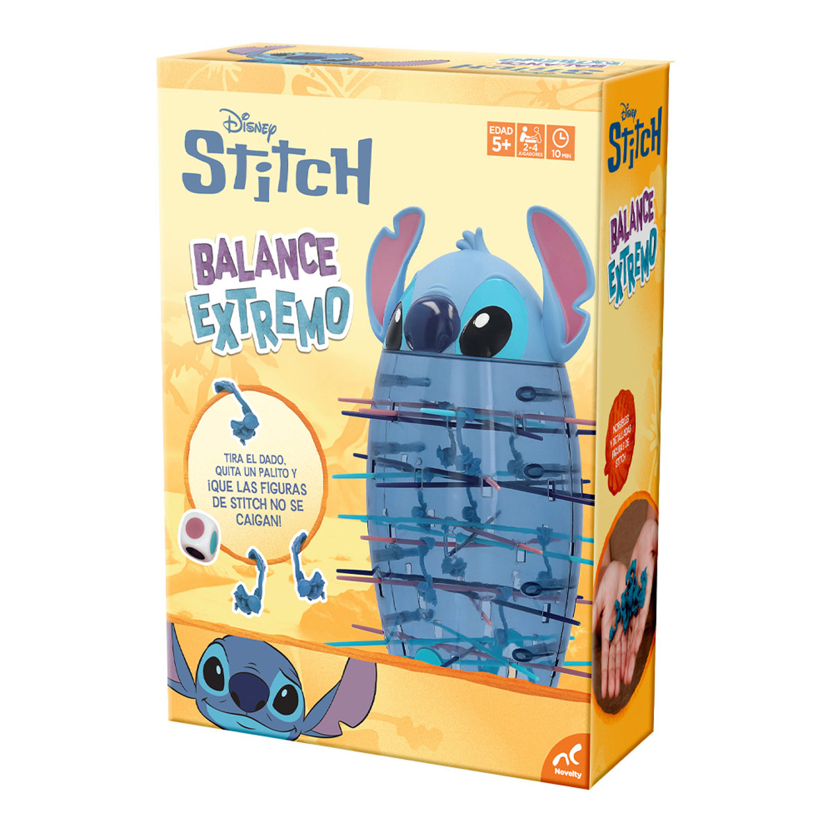 Juego de mesa Monos Locos Stitch NOVELTY