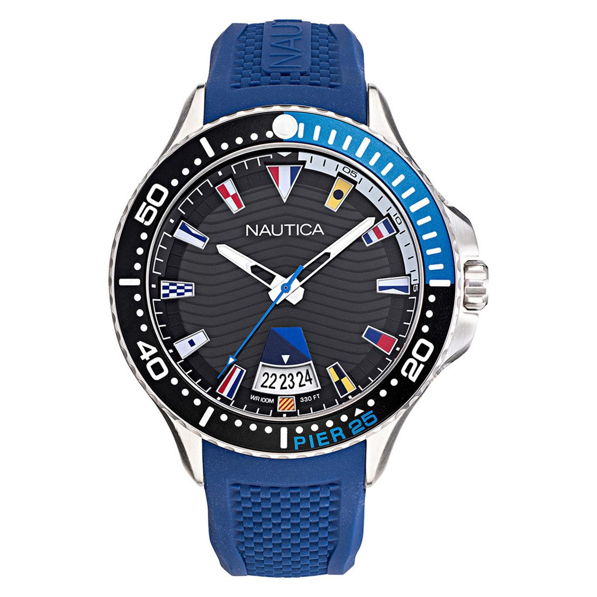 Reloj Nautica Dos Correas NAPP25F11 Negro Para Caballero