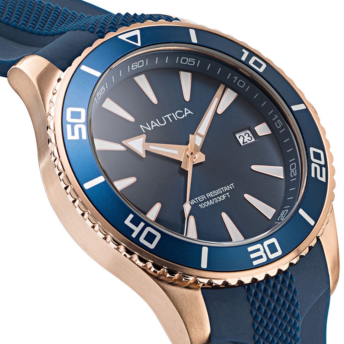 Reloj Nautica Azul Navy NAPPBF915 Para Caballero