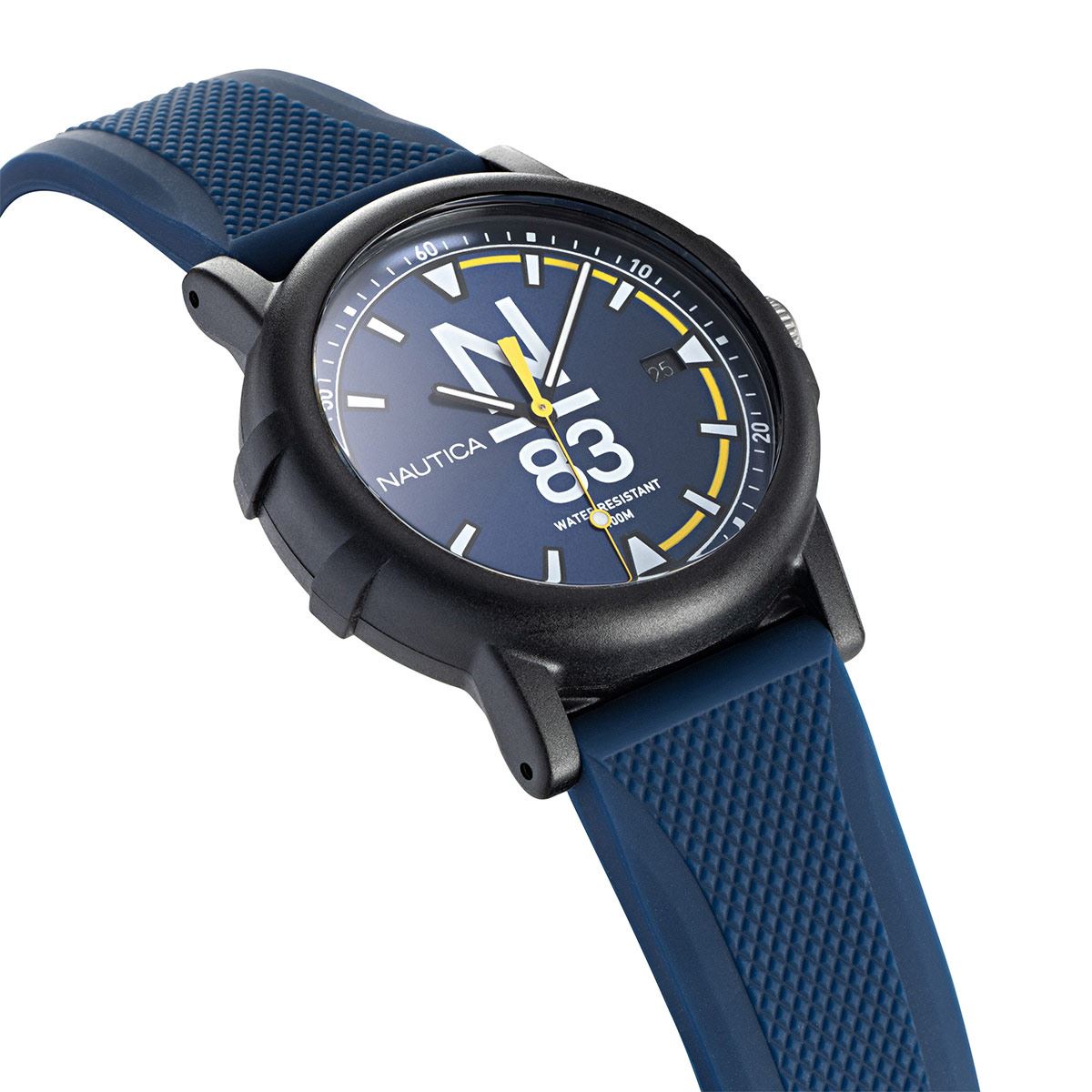 Nautica Orologio N-83 Java Sea NAPJSF007 Blu scuro. Uomo