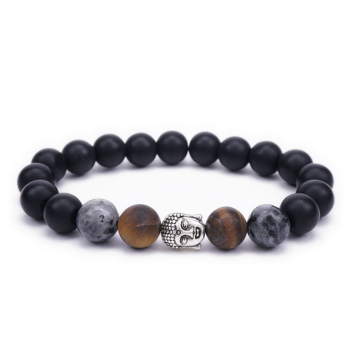 Pulsera Piedra Volcánica C/Dije 10002 Vstne