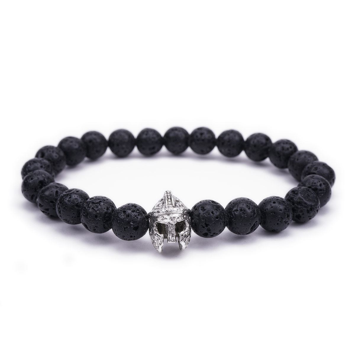 Pulsera Piedra Volcánica C/Dije 10006 Vstone