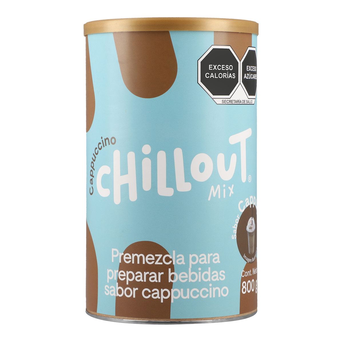 Chillout bebida en polvo sabor Capuchino 800 G