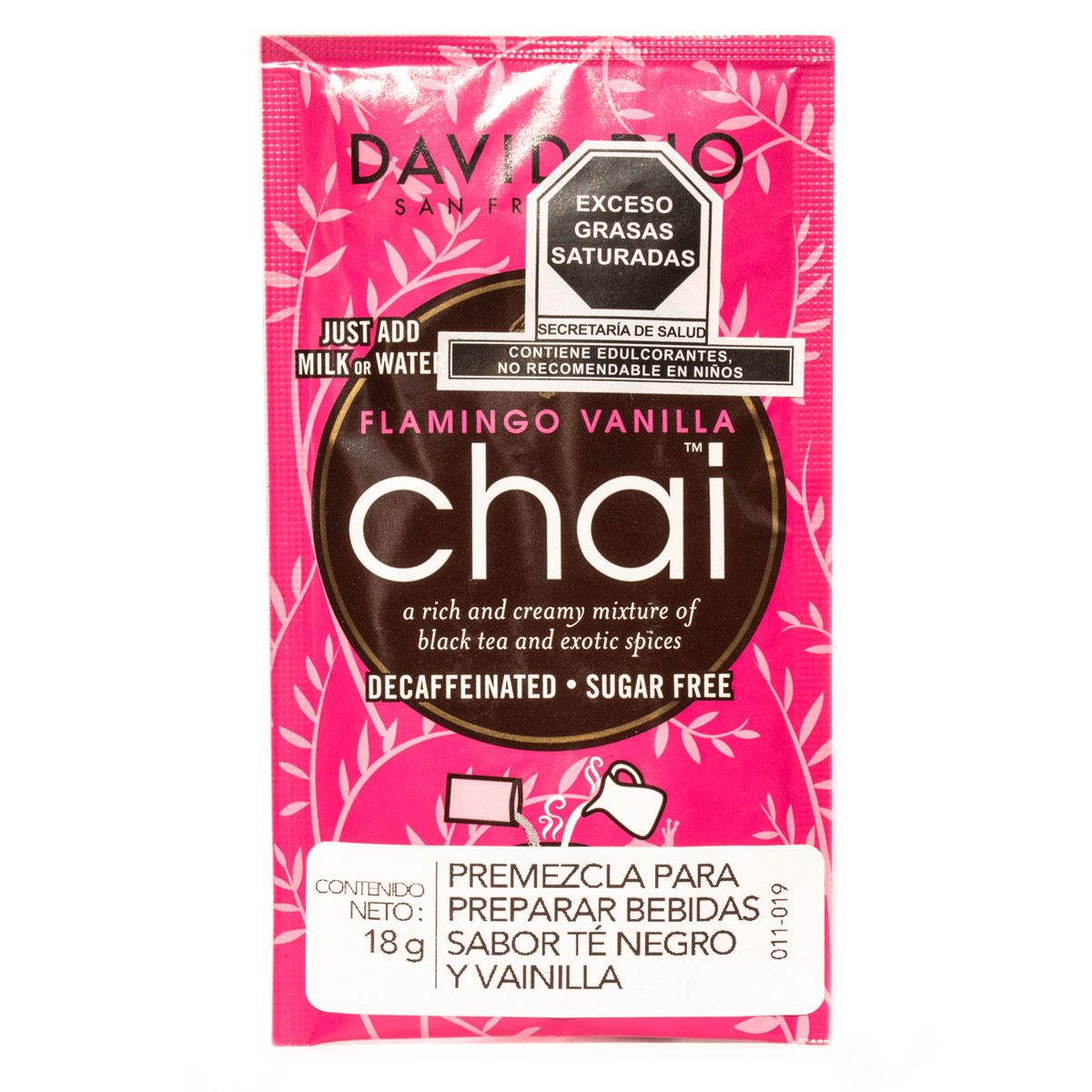 David rio flamingo té chai con vainilla