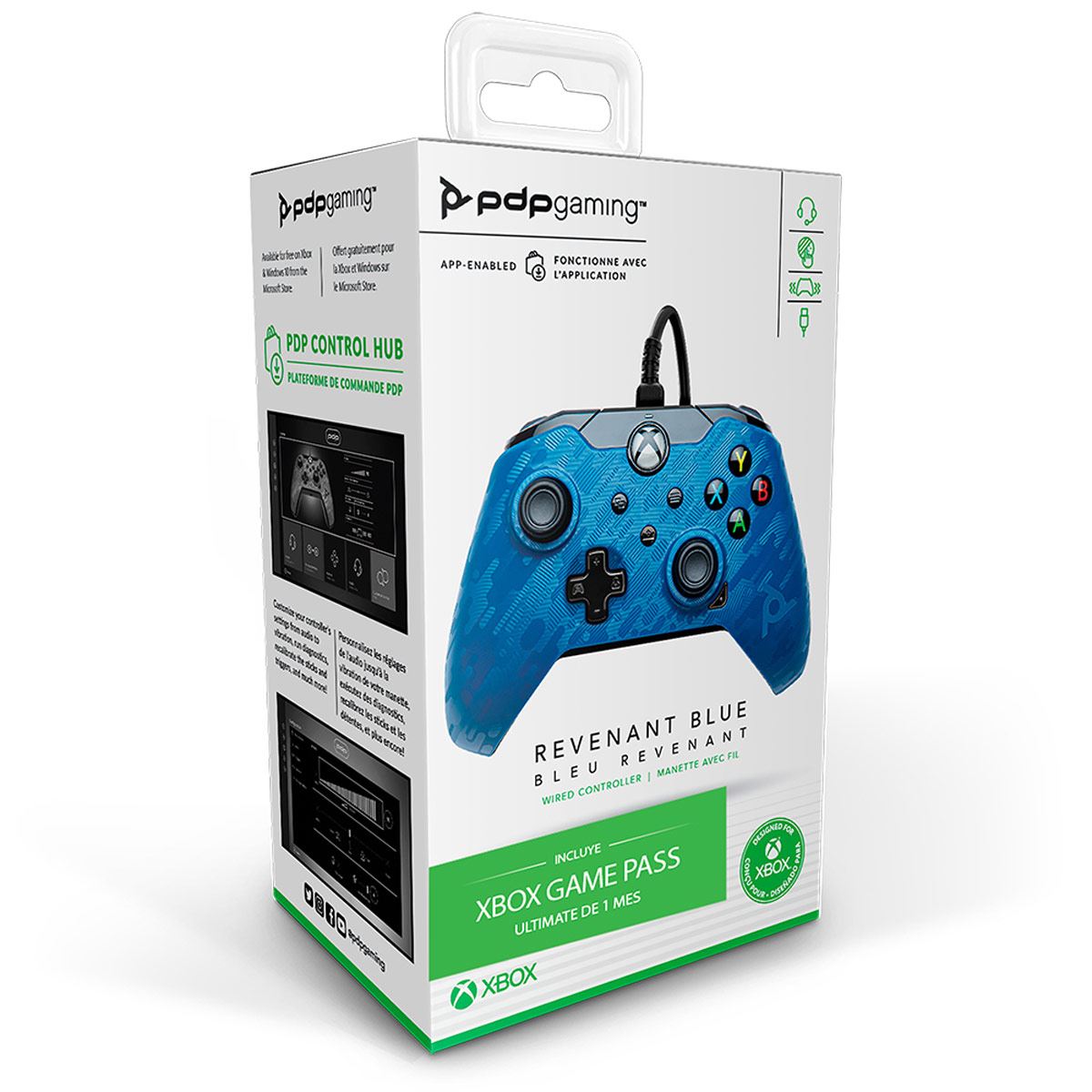 Mando PDP Wired Xbox/PC + 1 Mes Gamepass Electric Black