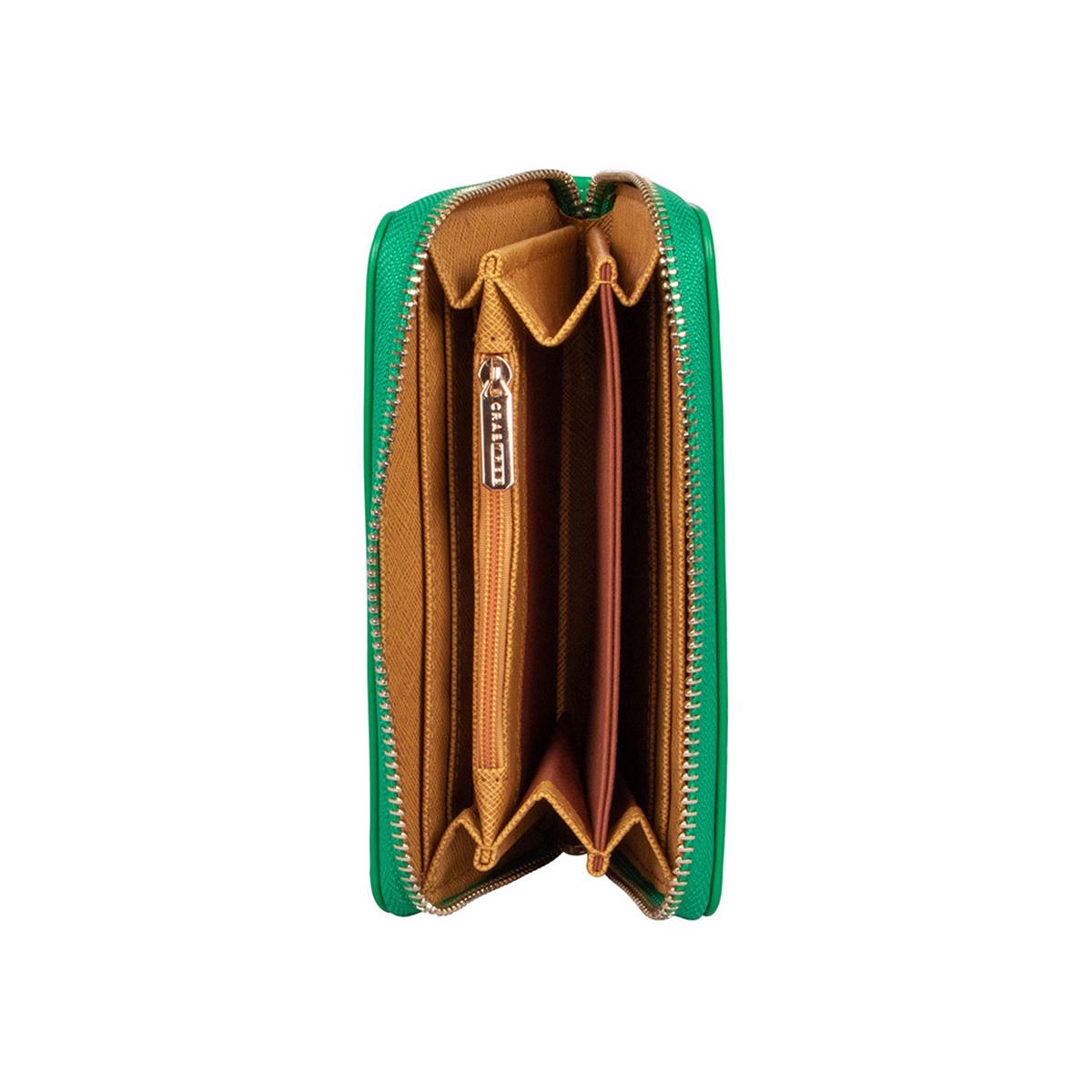 Cartera Color Verde Para Mujer Crabtree