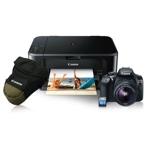 Camara Canon Kit T6 Ef-S 18-55mm + Pixma Mg 3610 + Zoompack 1000+ Sd