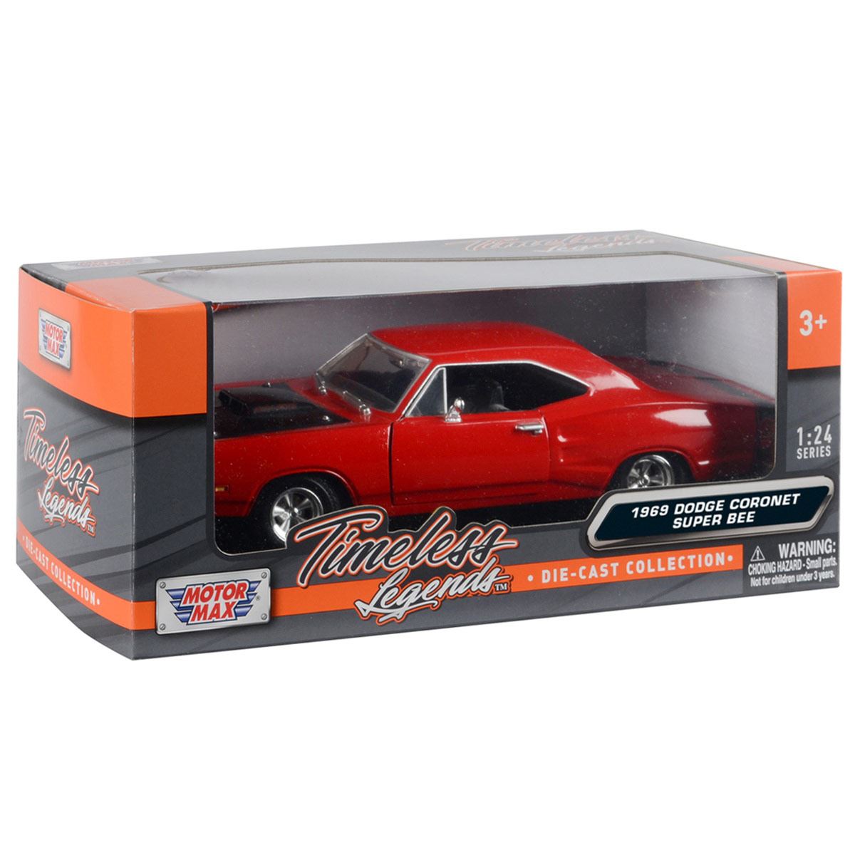 Vehículo de Colección Dodge Coronet Super Bee 1969 1:24