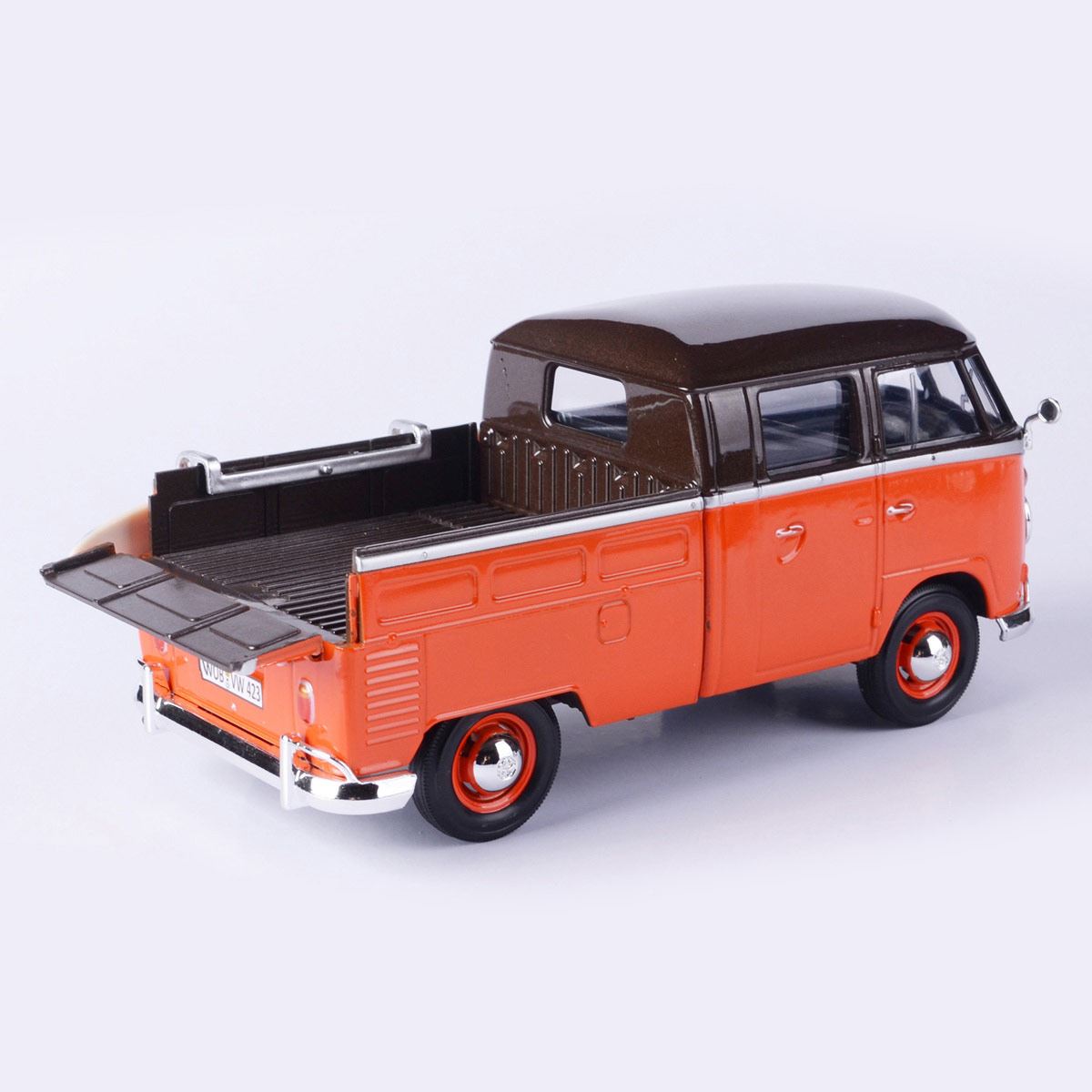 Vehículo de Colección Volkswagen Tipo 2 (T1)- Pickup con Tabla de Surf 1:24