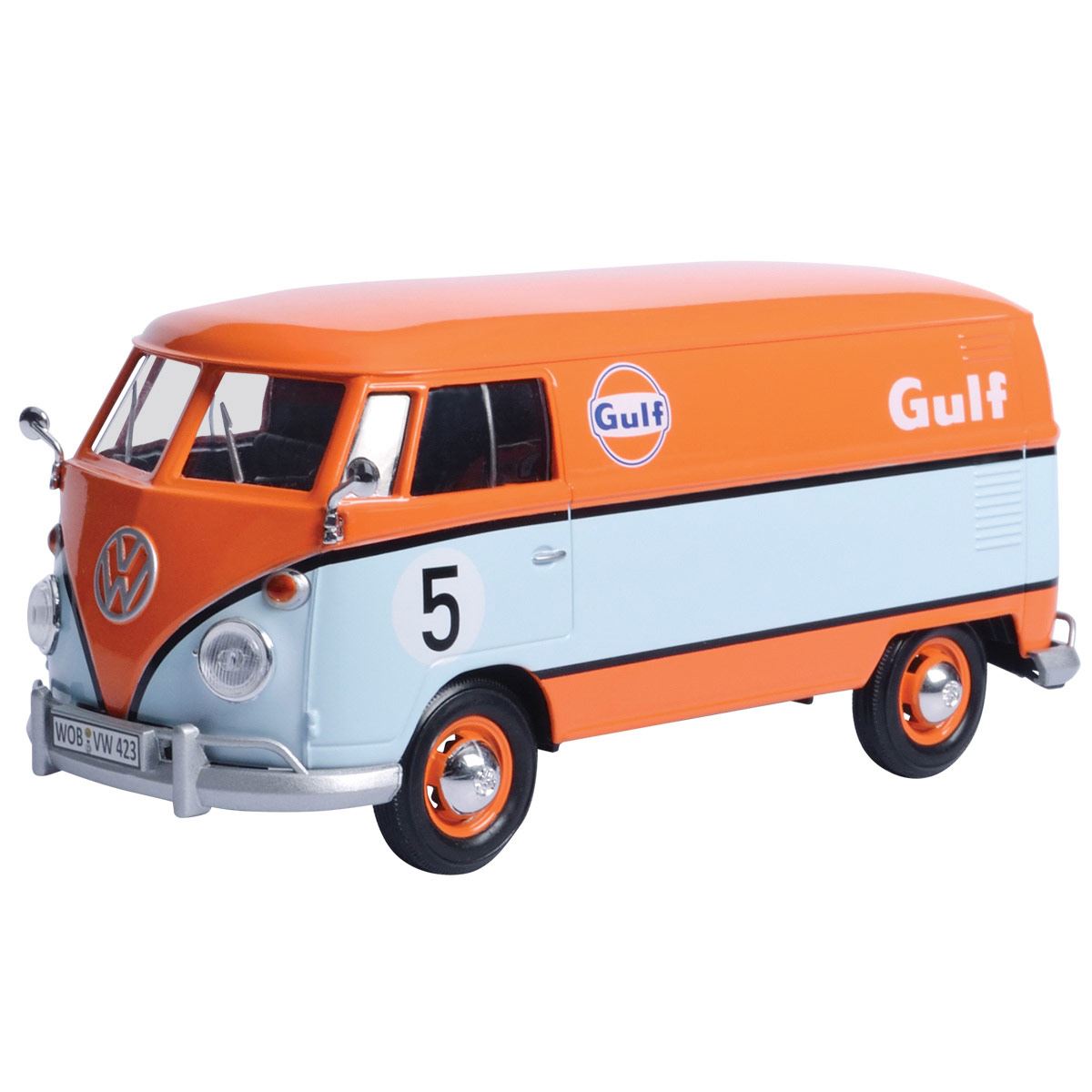 Vehículo de Colección Serie Gulf - Volkswagen Tipo 2 (T1) – Camioneta de Reparto 1:24