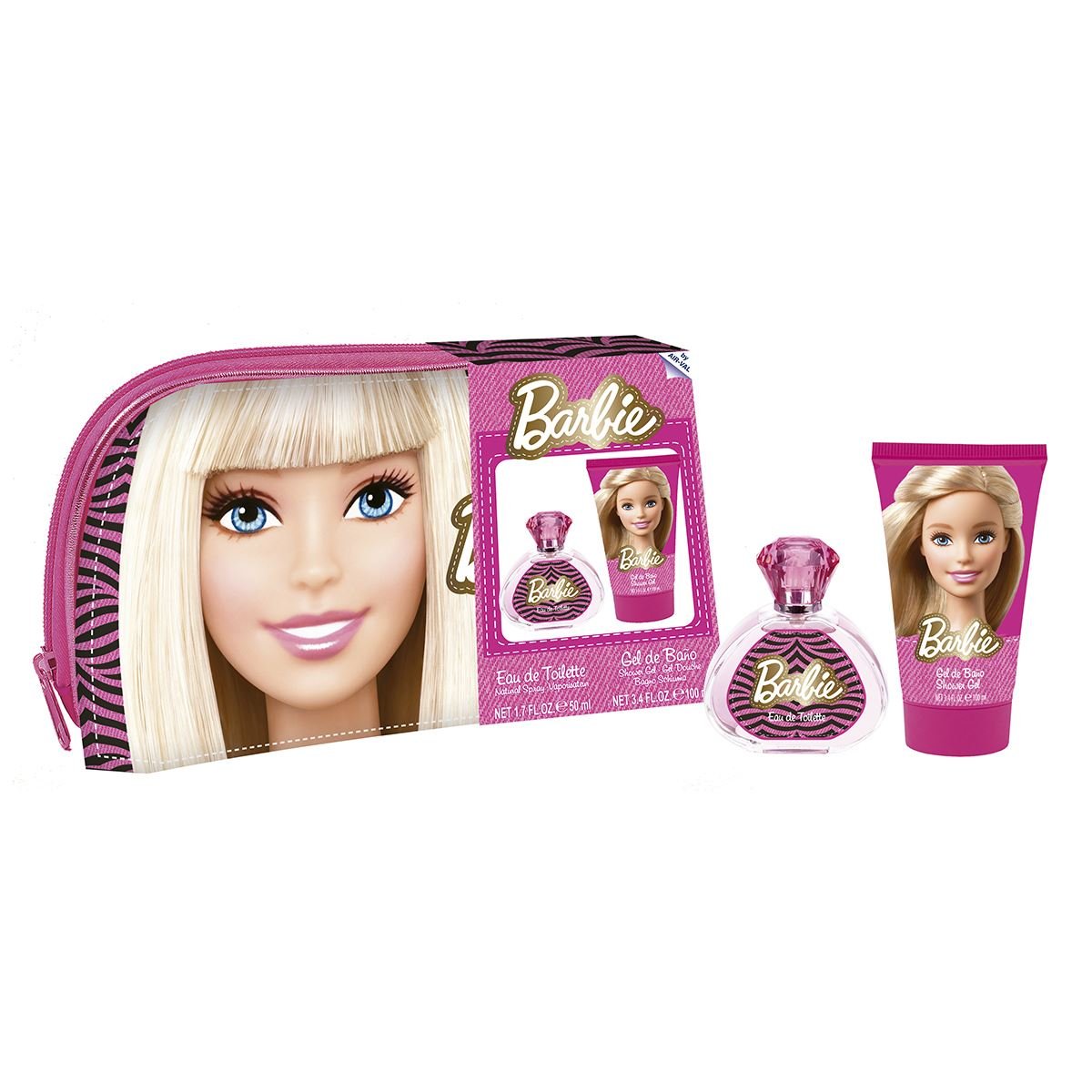 Barbie Cosmetiquera Edt 50ml + Body Lotion 100 Ml