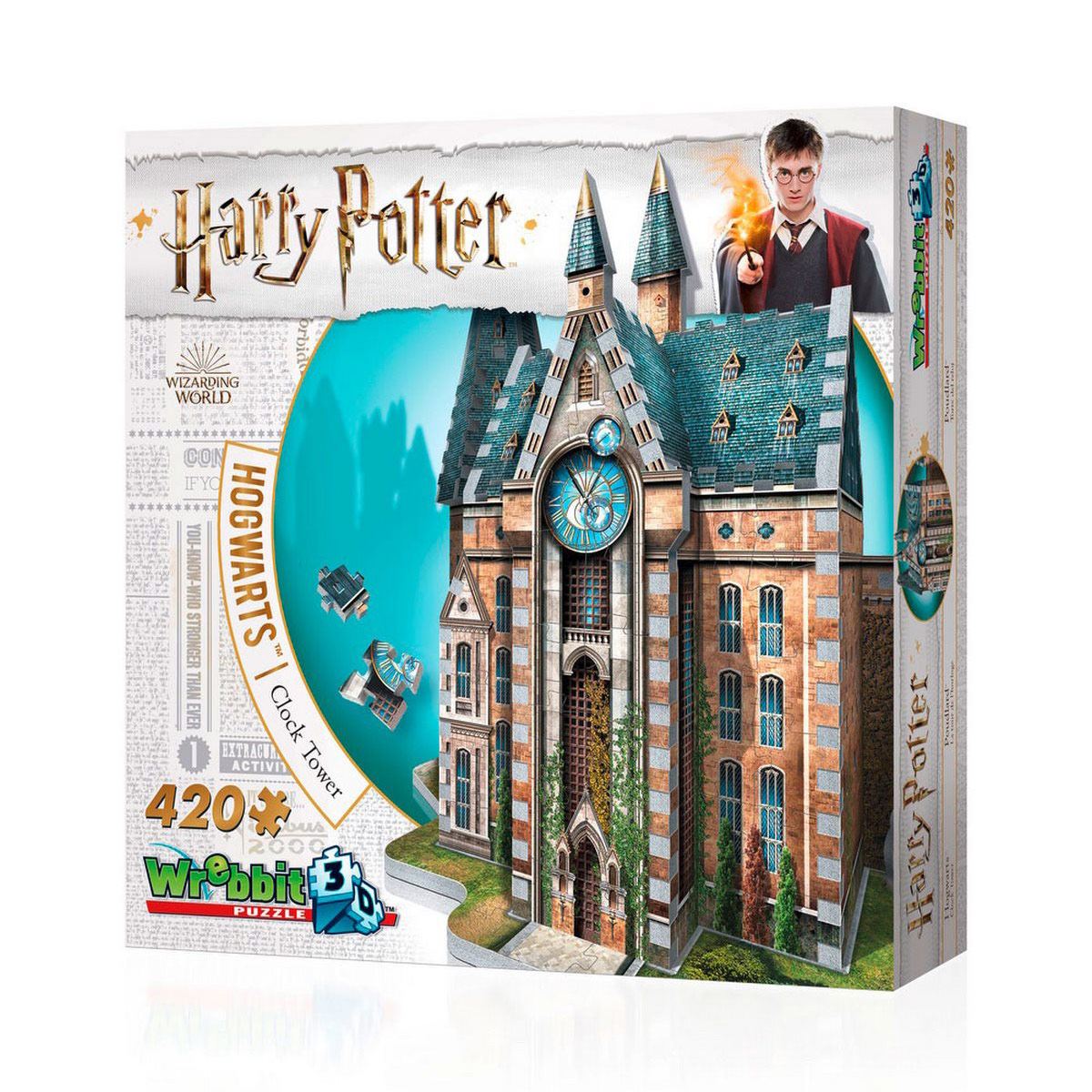 Rompecabezas 3D 420 piezas Harry Potter´s Hogwarts  Clock Tower