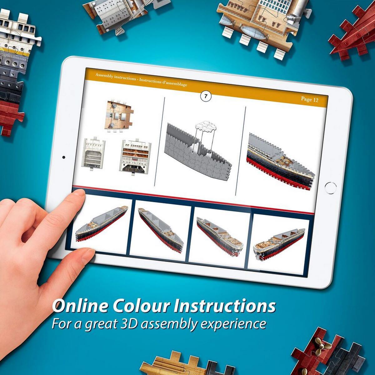 Rompecabezas 3D 440 piezas Titanic