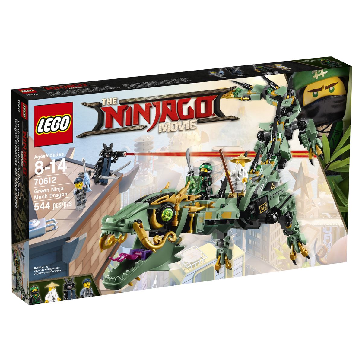 NINJAGO Movie Dragón Mecánico del Ninja Verde