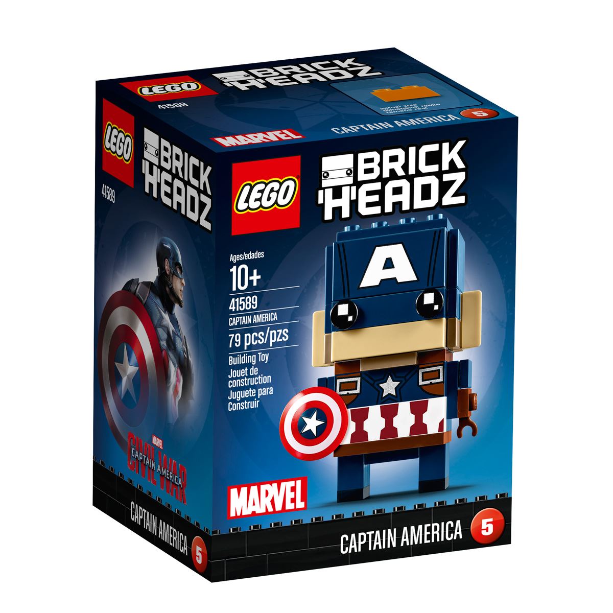 Brickheadz Captain America