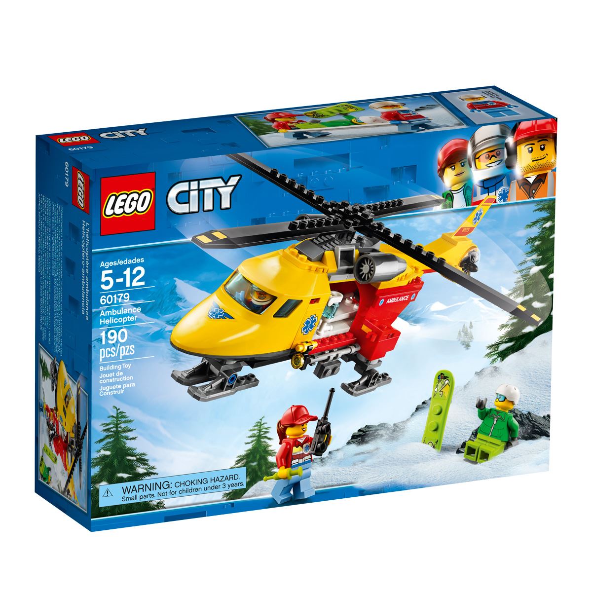 Lego City Great Vehicles Helic&#243;ptero&#45;Ambulancia