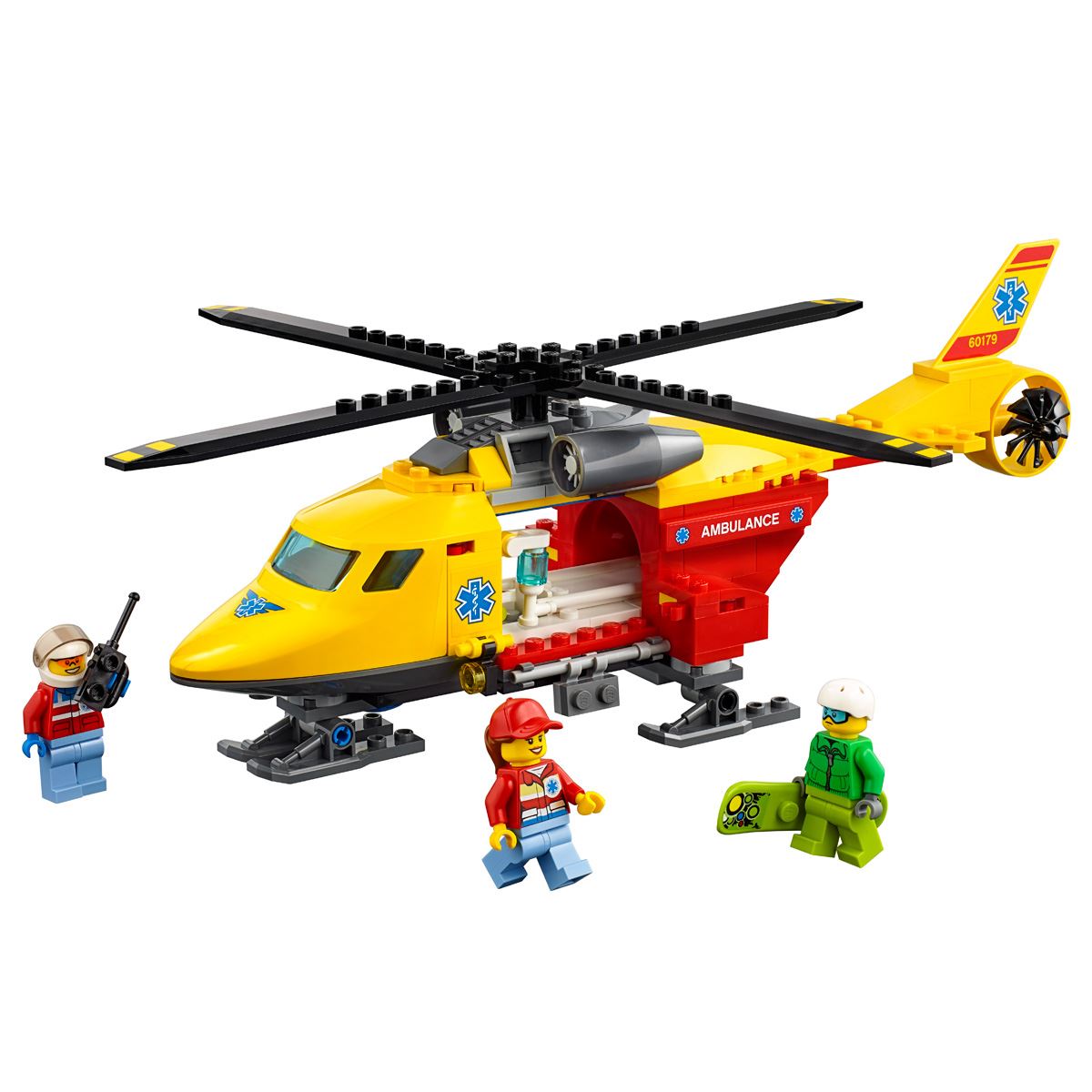 Lego City Great Vehicles Helic&#243;ptero&#45;Ambulancia