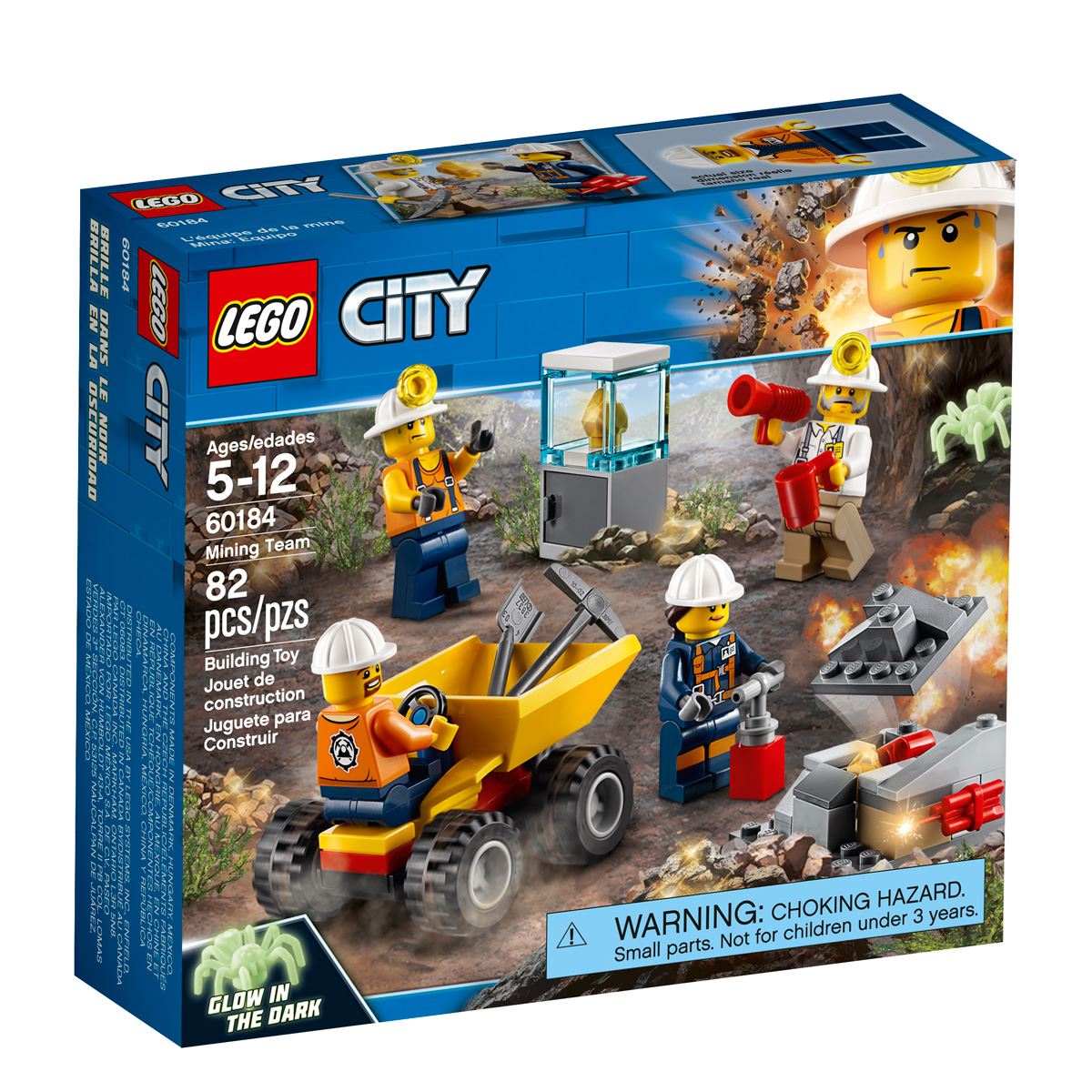 Lego City Mining Mina&#58; Equipo