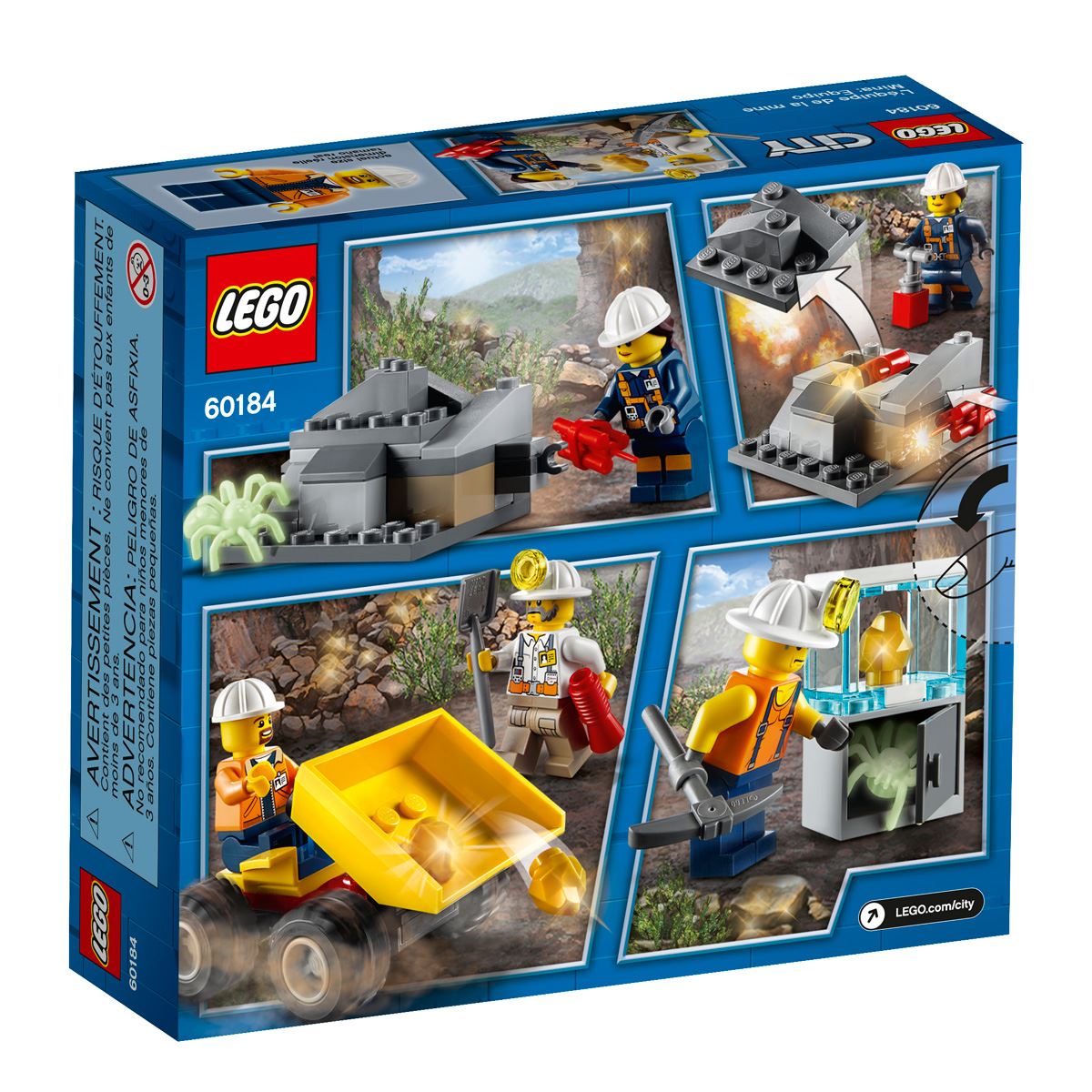 Lego City Mining Mina&#58; Equipo