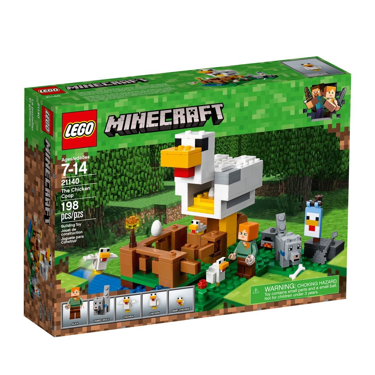 Lego Minecraft El Gallinero