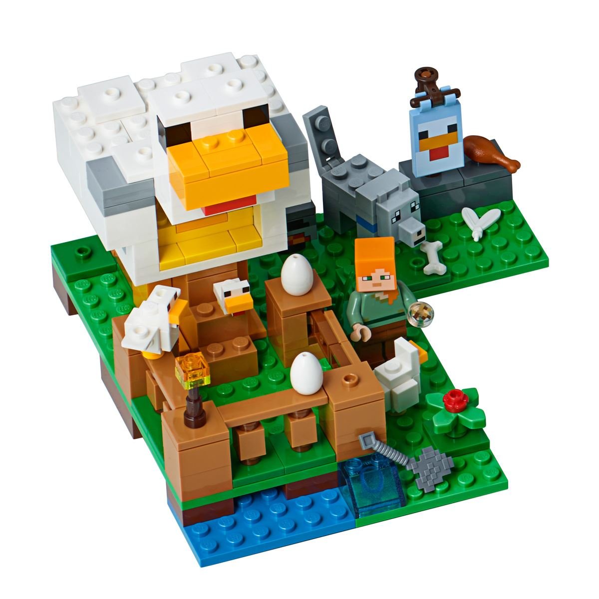 Lego Minecraft El Gallinero