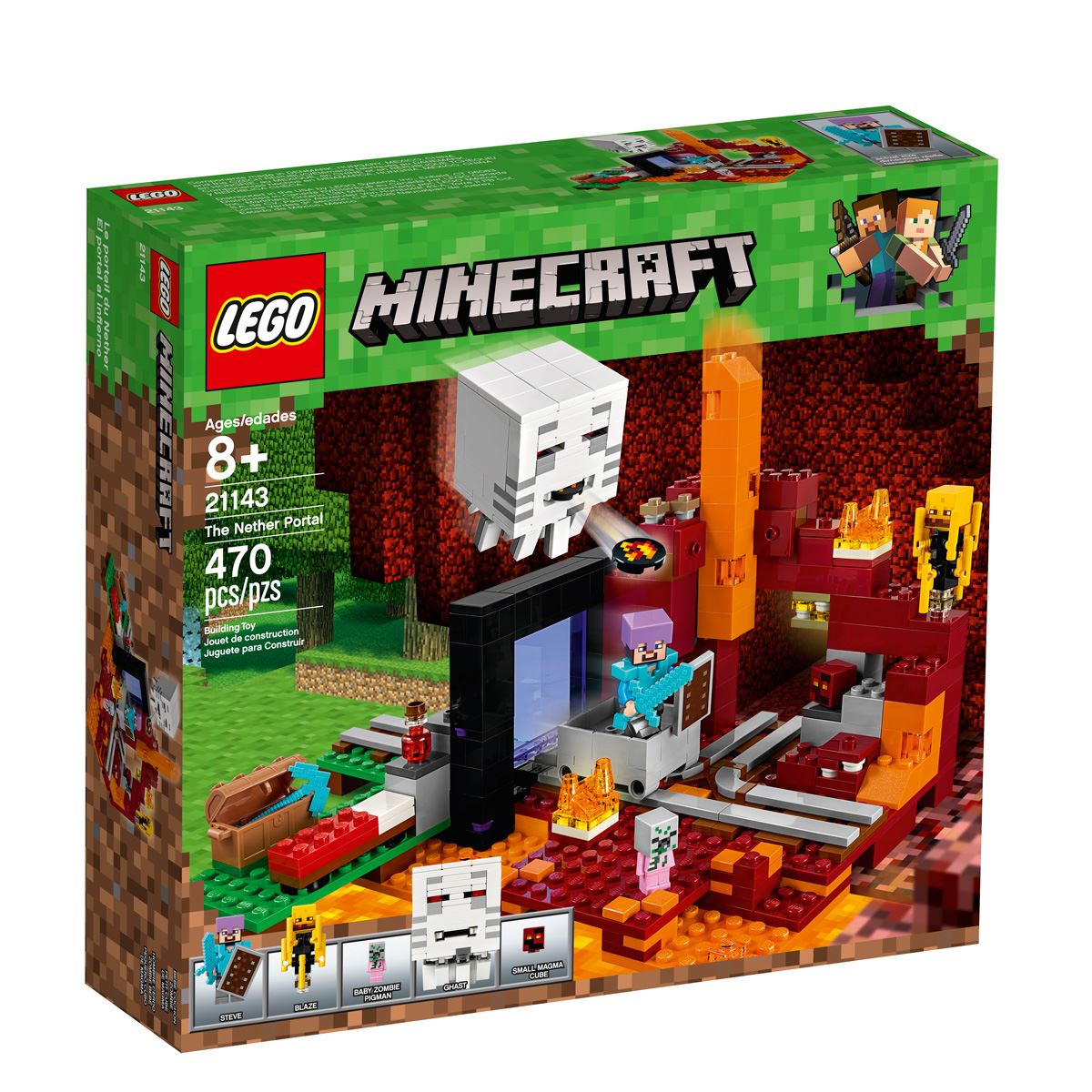 Lego Minecraft El Portal al Infierno